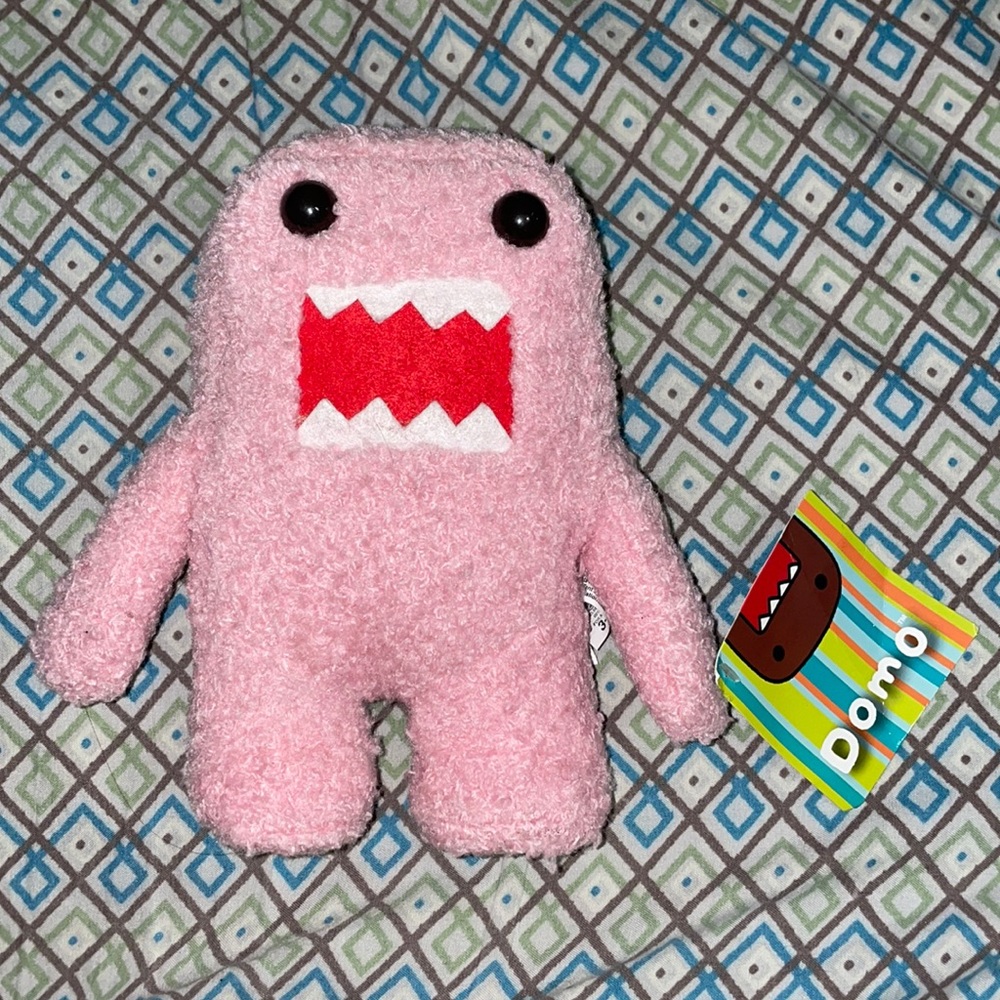pink domo doll!!